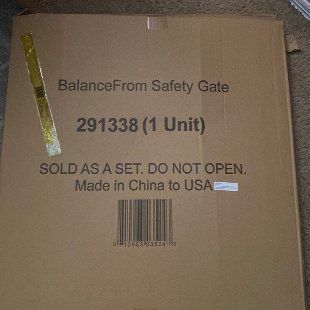 Gate brand new comes with every thing in it
